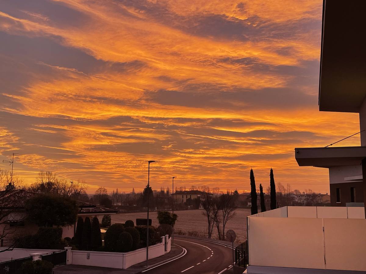 Tramonto su Prata